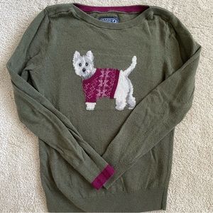 Joules Knitwear Women’s Sweater with Westie